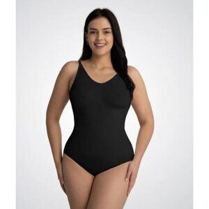 Luxmery lot 2 Seamless Scult Bodysuit Shapewear Black and Nude 5XL Flatten Smoot